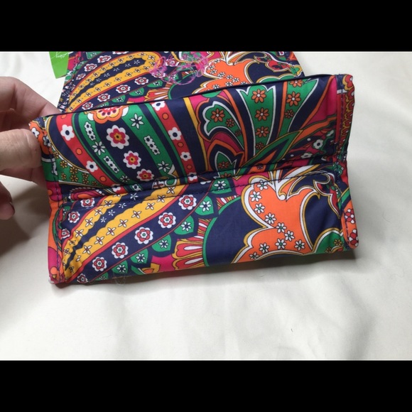 Vera Bradley Venetian Paisley Lunch Sack NWT - Picture 7 of 7